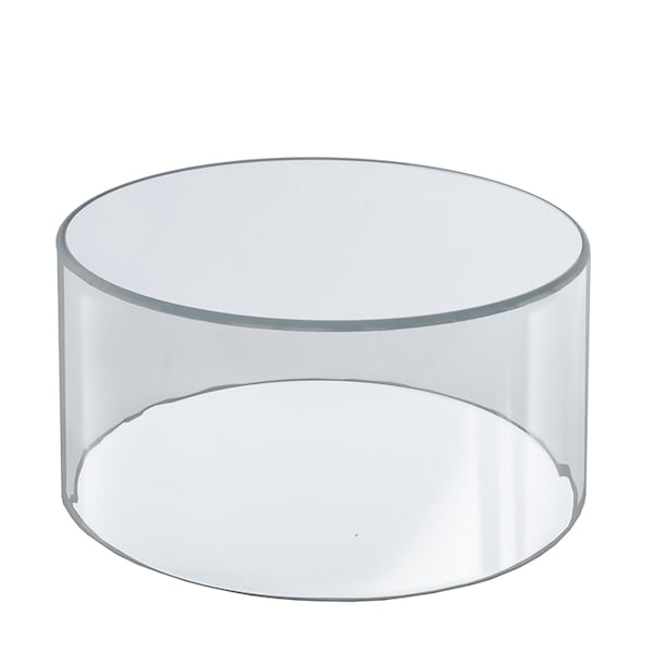 10"W x 6"H Clear Acrylic Cylinder